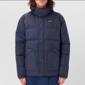 RARE Patagonia Navy Puffer down jacket coat